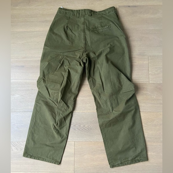 Zara lightweight cargo pants - size 10 US - olive green - Picture 2 of 4